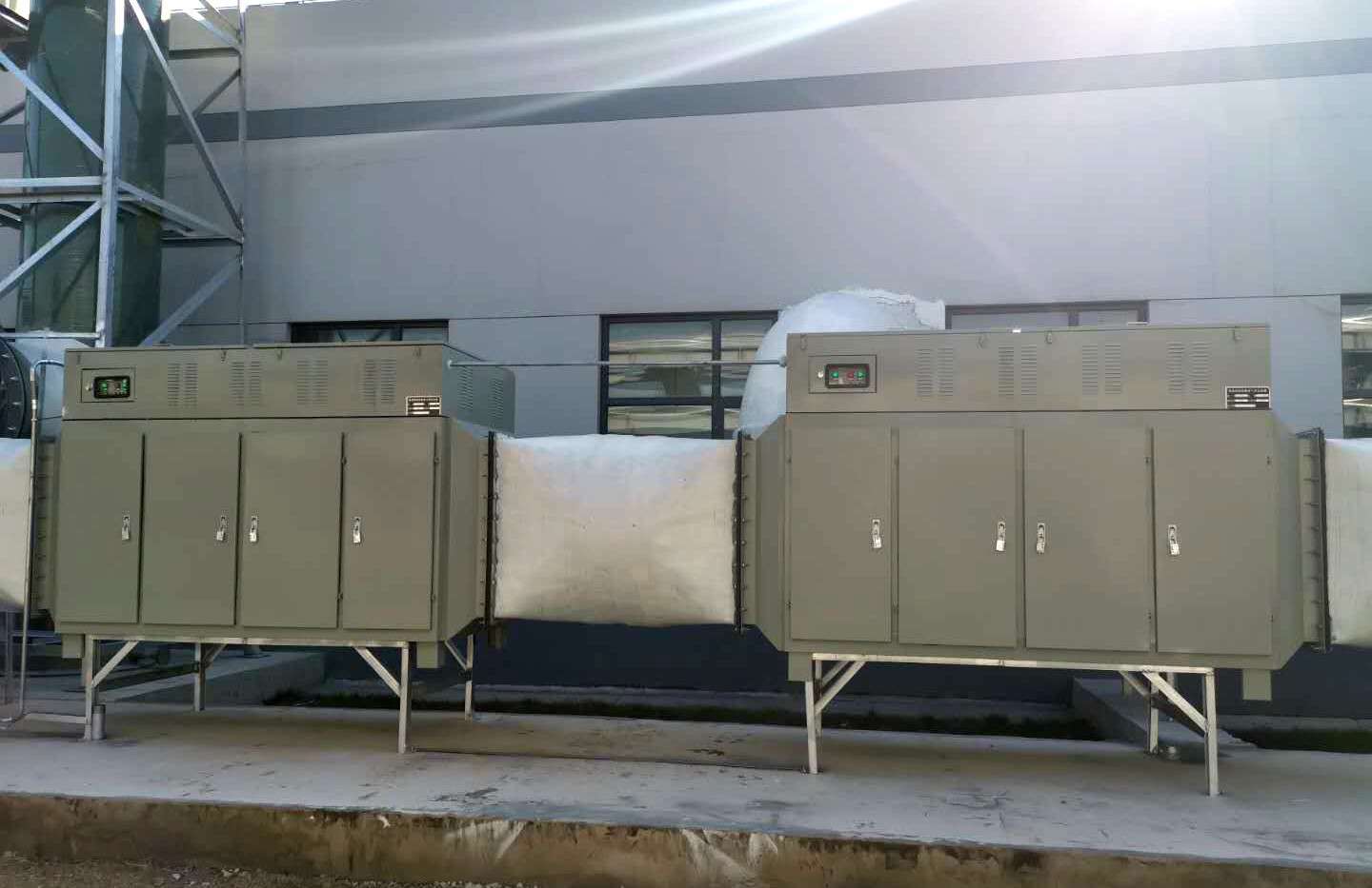 连云港国家东中西区域合作示范区内大型央企VOCs治理设备